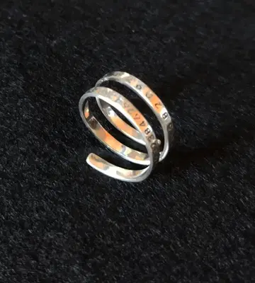 SV925 파이 실버 밴딩 프리 사이즈