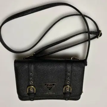 [ 새상품급 ] ETERNAL LUV 숄더백 블랙 더블 벨트 디자인