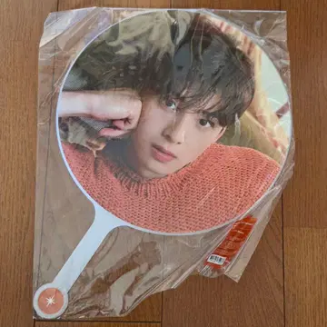 ASTRO 차은우 팬미팅 피켓 부채 한국