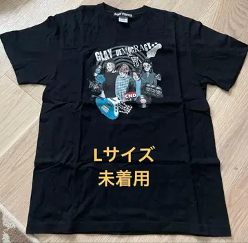 GLAY 아레나 투어 DEMOCRACY 25th 티셔츠 L 사이즈