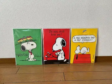 스누피 뮤지엄 B4 포스터 3장 세트