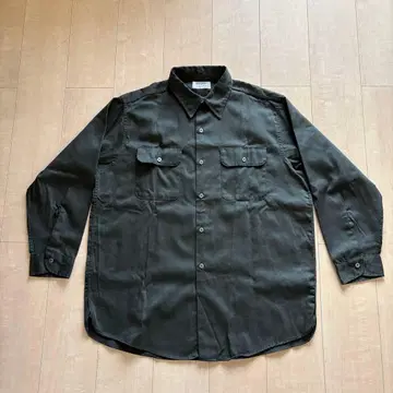 BIG YANK 워크 셔츠 다크 그린 밴드 포함 L 사이즈 60s