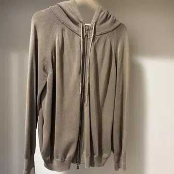 Deuxieme Classe 니트 가공 후드티