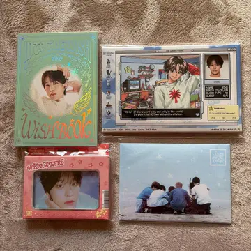 nct wish 사진 세트 리쿠 ver. 4점 세트