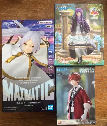 [ 미개봉 새상품 ] 장송의 프리렌 피규어 3개 세트