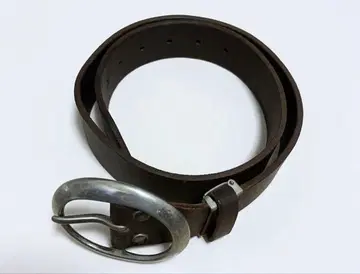 EDWIN 새들 레더 벨트 레어 버클 기무라 타쿠야 리바이스