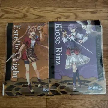 하늘의 궤적 the1st 복권 B상 에스텔 클로제 A3 클리어 포스터