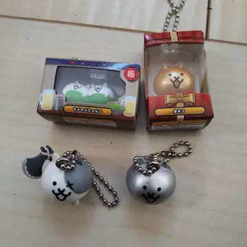 가챠 냥코 대전쟁 스윙 마스코트 미니어처 패키지