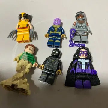 정품 LEGO 미니 피규어 모음