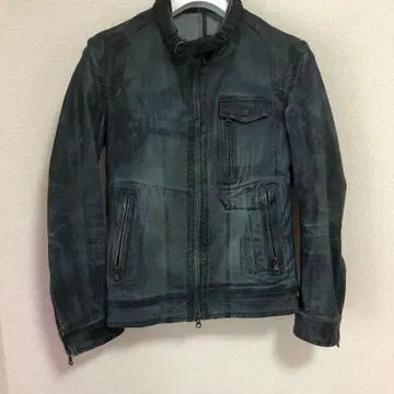 다크 그레이 데님 자켓