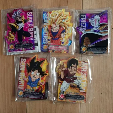 드래곤볼 Z 제일복권 아크릴 스탠드 5종 세트