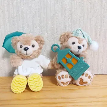 디즈니씨 더피 봉제 인형 스트랩 묶음 판매