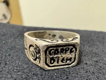 카르페 디엠 carpe 실버 시계 실버 925 반지