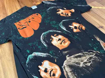 90s The Beatles Rubber Soul AOP 티셔츠 L