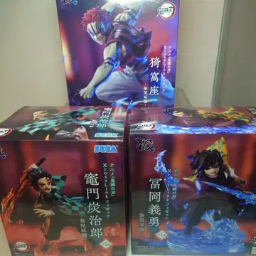 탄지로 기유 아카자 귀멸의 칼날 피규어