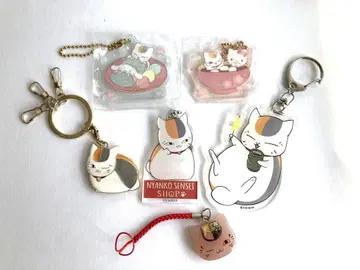 나츠메 우인장 냥코 선생님 스트랩 묶음 판매