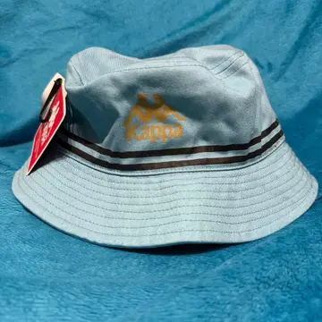 카파 Kappa 버킷 햇 블루 골드