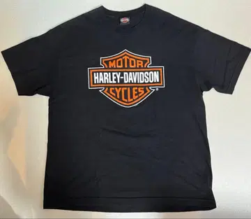 할리데이비슨 딜러 한정판 할리 T셔츠 XL 블랙 빈티지