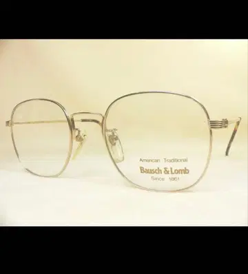 Bausch & Lomb 빈티지 안경 프레임 스퀘어