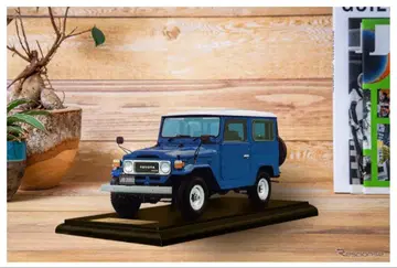 도요타 랜드크루저 FJ40 미니카 1/18 교쇼 + 도요타 코닉 프로