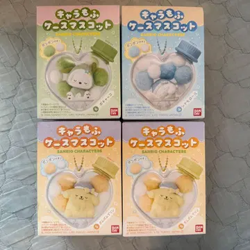 산리오 캐릭터 모후케이스 마스코트 3종 4개 세트