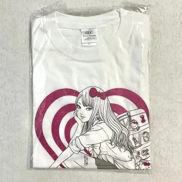 L 사이즈 T셔츠 이토 준지 산리오 갸루 토미에 라메T셔츠 토미에 키티