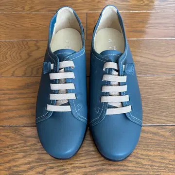 레이스업 슈즈 중간 힐 일본제 23cm EEEE