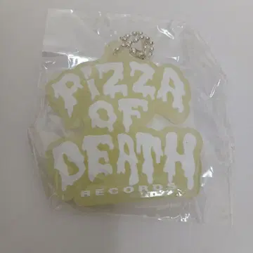 [ 새상품 ] PIZZA OF DEATH 러버 키링 축광