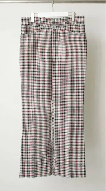 70s 체크 슬랙스