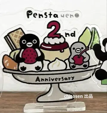펜스타 우에노 한정판 Suica 펭귄 아크릴 스탠드 우에노 펜스타 2주년
