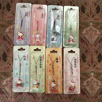 [최저가] 헬로키티 가부키 컬렉션 시리즈 묶음 판매 스트랩