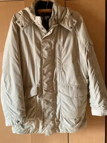 McGREGOR 맥그리거 후드 부착 베이지 자켓