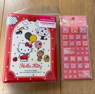 키티 스티커 바인더 타일씰