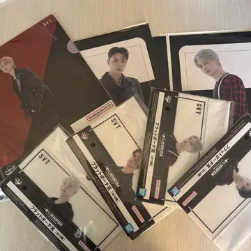 SVT 클리어 파일, 플랫 파우치, 포트레이트 세트