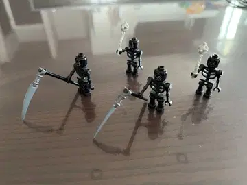 LEGO 스켈레톤 피규어 4체 세트