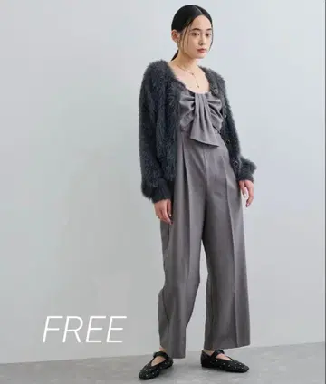 VIS 울리쉬 트윌 리본 살로펫 오버롤 워셔블 FREE