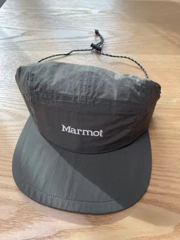 Marmot 다크 그레이 프리 캡 별주