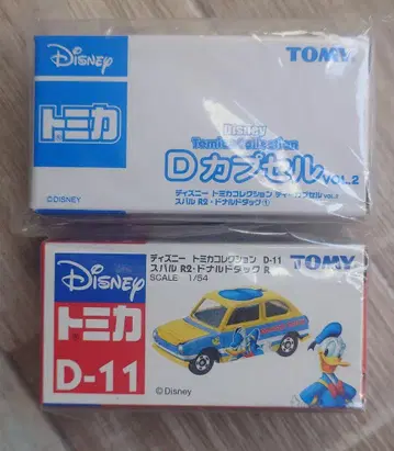 디즈니 토미카 스바루 R2 도널드 덕 2대 세트