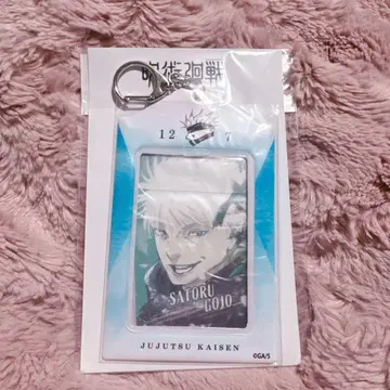 주술회전 고죠 사토루 벌스데이 카드 홀더 특제 카드 2장 포함 점프샵