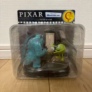 PIXAR 해피 복권 C상 몬스터즈 잉크 장면 피규어