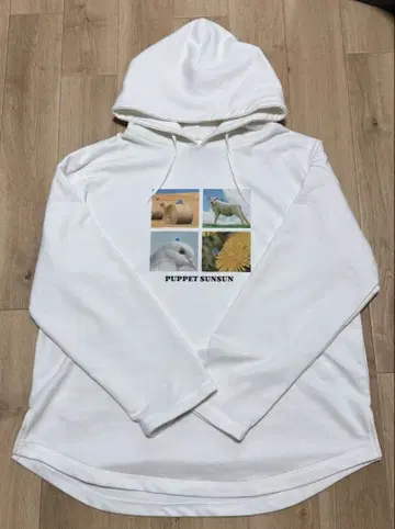 (1회 착용) 니코앤드 PUPPET SUNSUN 맨투맨 후드티