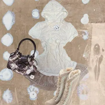 모리걸 폼폼 포함 원피스 헤이세이 리즈리사 axes femme