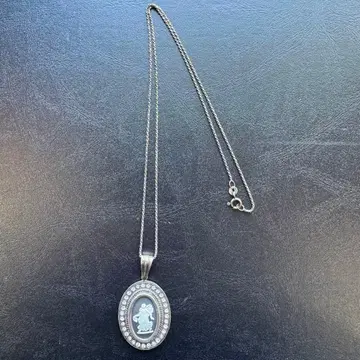 웨지우드 SV925 오벌 펜던트 목걸이
