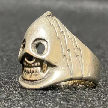 빈티지 스컬 마스크 실버 반지 20호