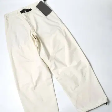 미사용 Goldwin 0 헬리코이드 와이드 팬츠 4 (XL) 아이보리