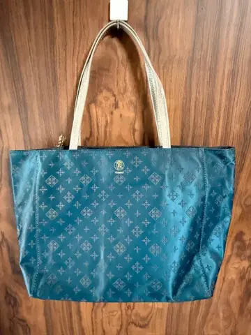 russet 다크 그린 토트백