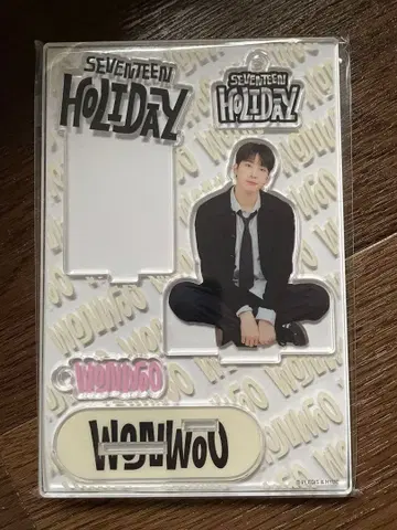 세븐틴 원우 홀리데이 아크릴 스탠드 holiday seventeen
