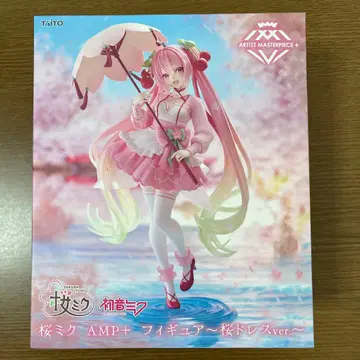 벚꽃 미쿠 AMP+ 피규어 ~벚꽃 드레스 ver.~ 하츠네 미쿠