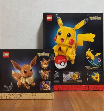 레고 포켓몬 피카츄 & 이브이 LEGO 72151 72152