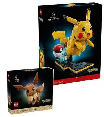 레고 포켓몬 피카츄 & 이브이 LEGO 72151 72152